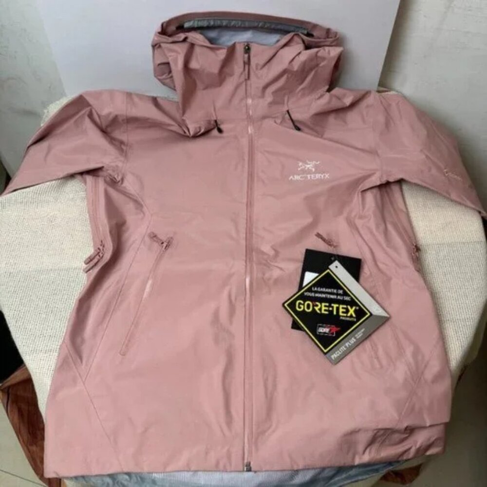 Arcteryx BETA LT Jacket Solid Color Casual Sports Hooded Hard Shell Jacket